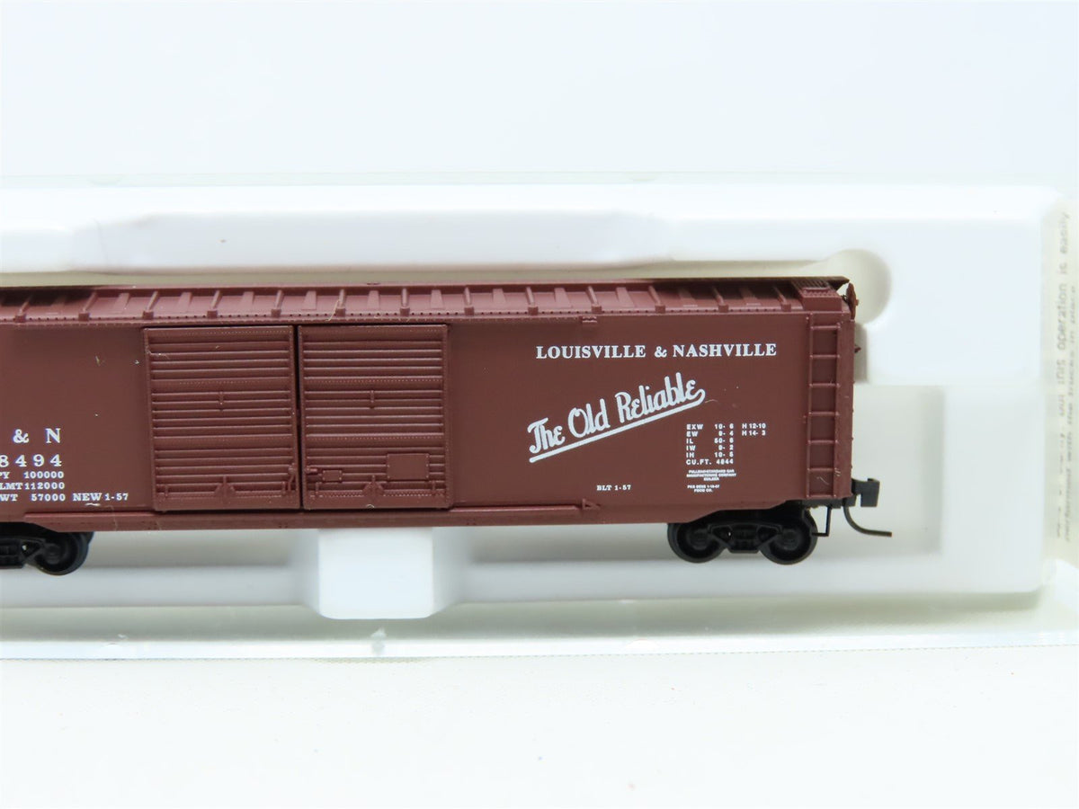 Z Micro-Trains MTL Kadee 13705-2 L&amp;N &quot;Old Reliable&quot; 50&#39; Box Car #98494