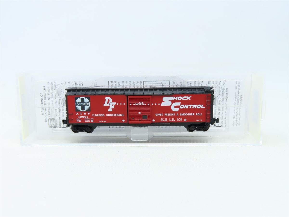 Z Micro-Trains MTL 505 00 240 ATSF Santa Fe &quot;Shock Control&quot; 50&#39; Box Car #10001