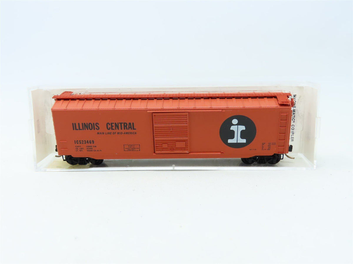 N Scale Micro-Trains MTL 31030 IC Illinois Central 50&#39; Box Car #523469