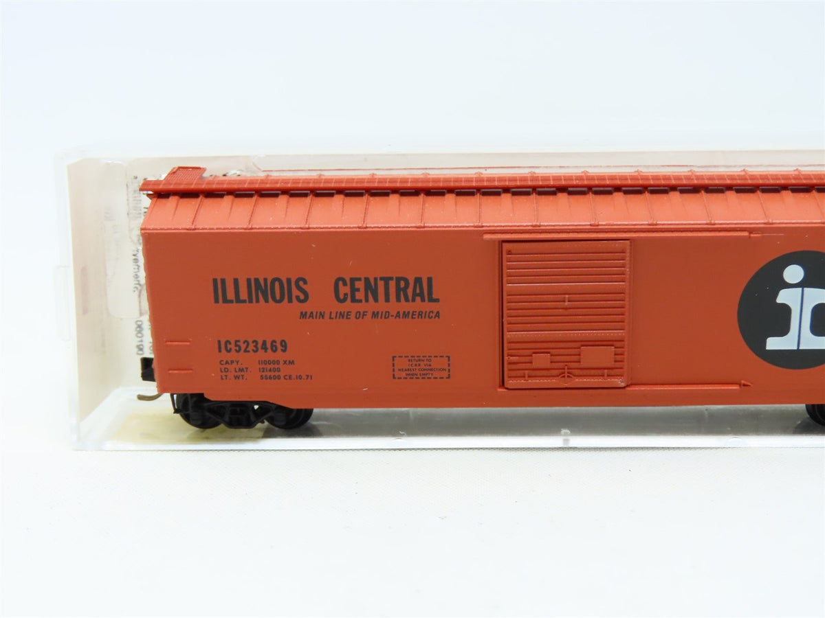 N Scale Micro-Trains MTL 31030 IC Illinois Central 50&#39; Box Car #523469