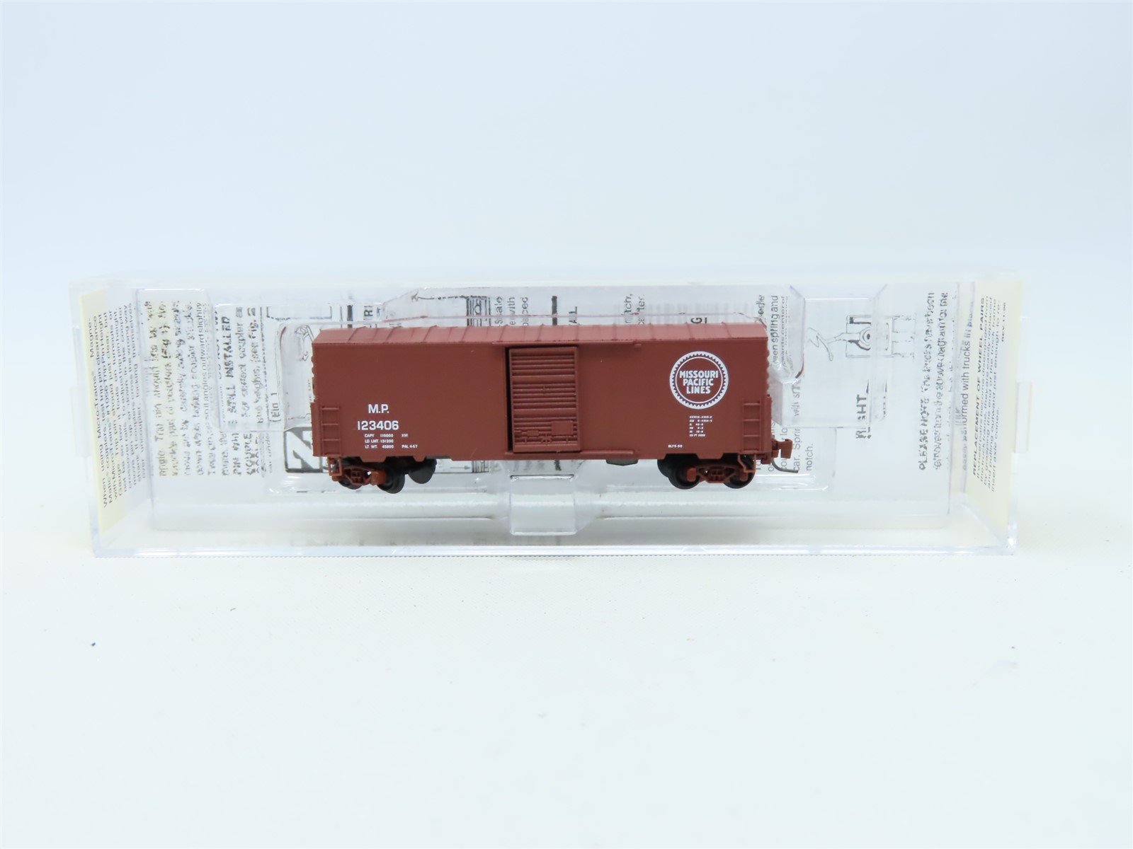Z Micro-Trains MTL 503 00 032 MP Missouri Pacific 40' Box Car #123406