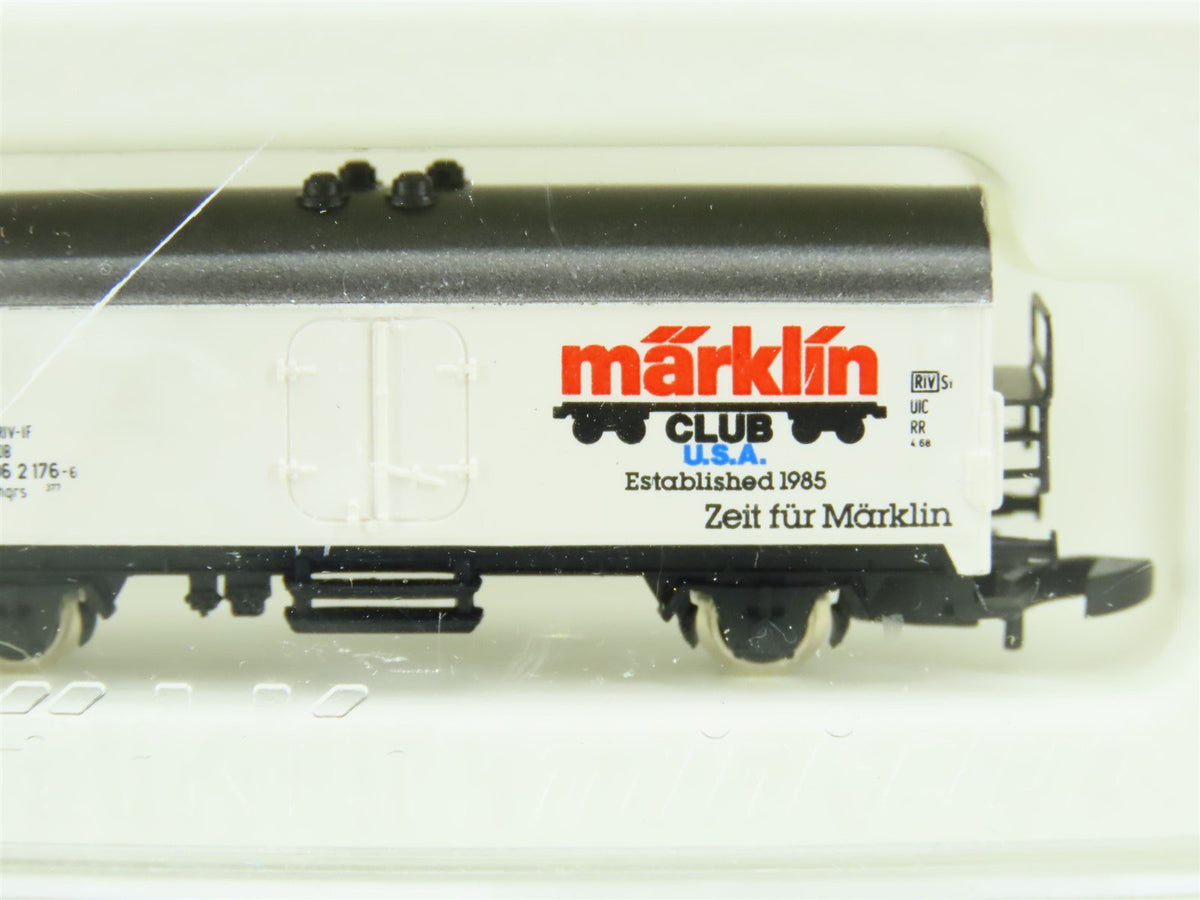 Z Scale Marklin Mini-Club DB German Federal Reefer #176-6 &quot;Marklin Club&quot;