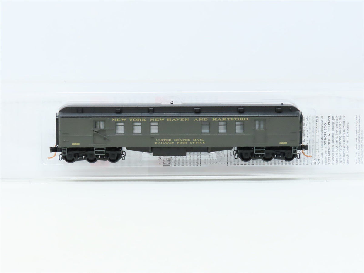 N Micro-Trains MTL 14000020 NY New Haven &amp; Hartford Post Office Passenger #3280