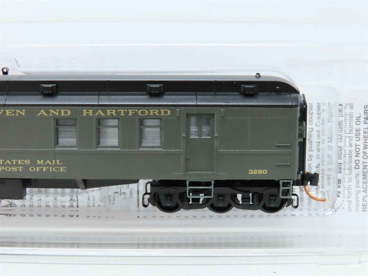 N Micro-Trains MTL 14000020 NY New Haven &amp; Hartford Post Office Passenger #3280