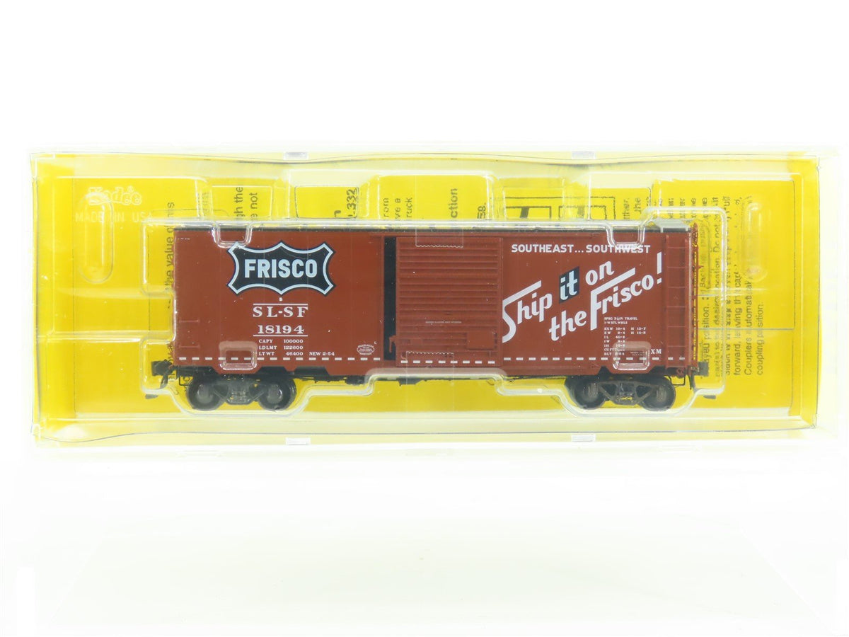 HO Scale Kadee #5235 SL-SF Frisco 40&#39; Youngstown Door Box Car #18194 - Sealed