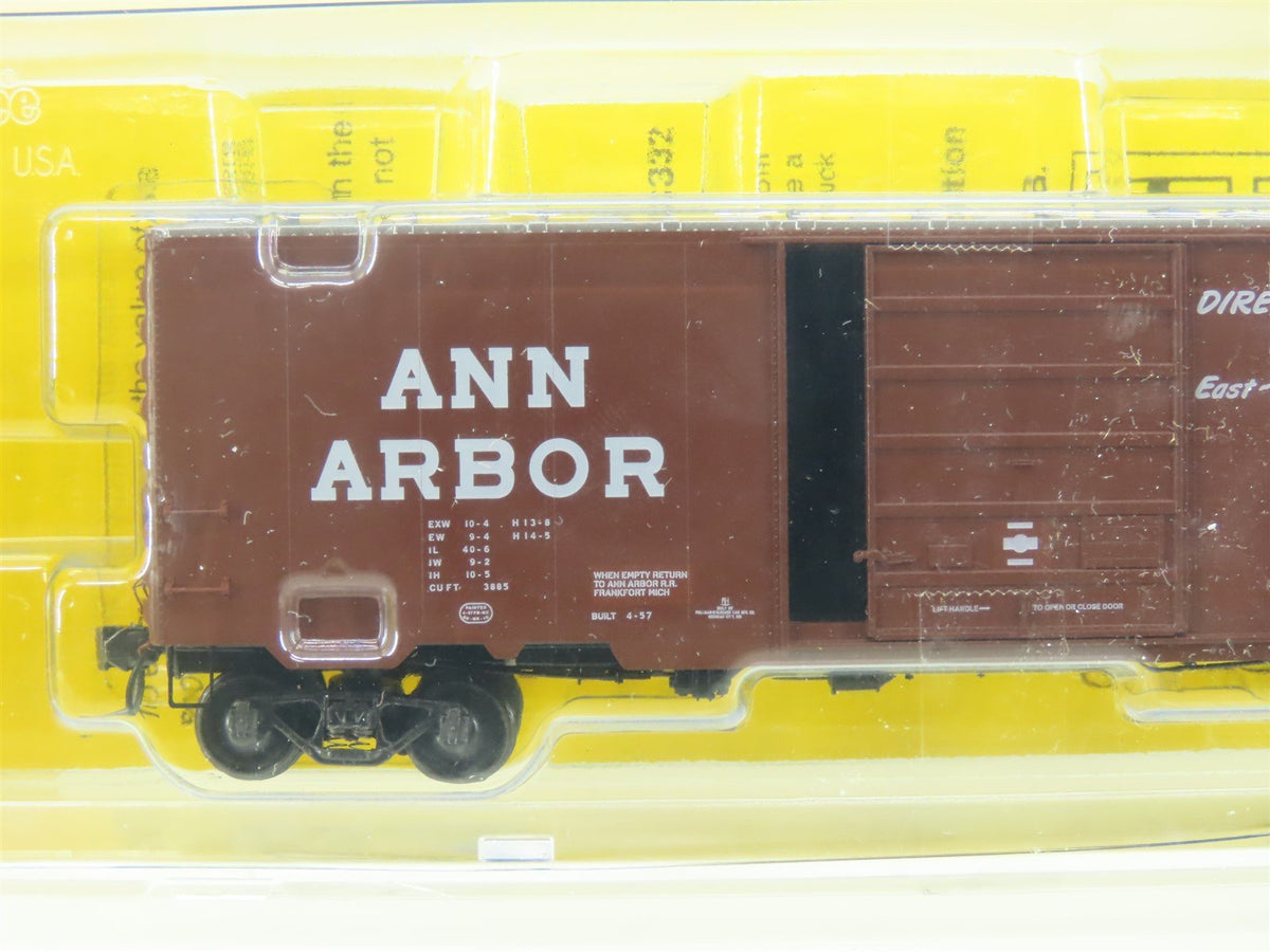 HO Scale Kadee #5231 AA Ann Arbor 40&#39; PS-1 Single Door Box Car #1223 - Sealed