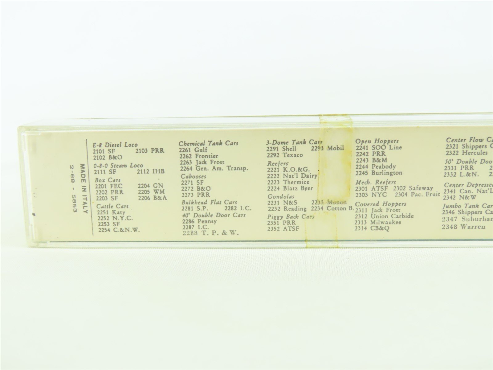 N Scale Atlas 2651 PRR Pennsylvania 