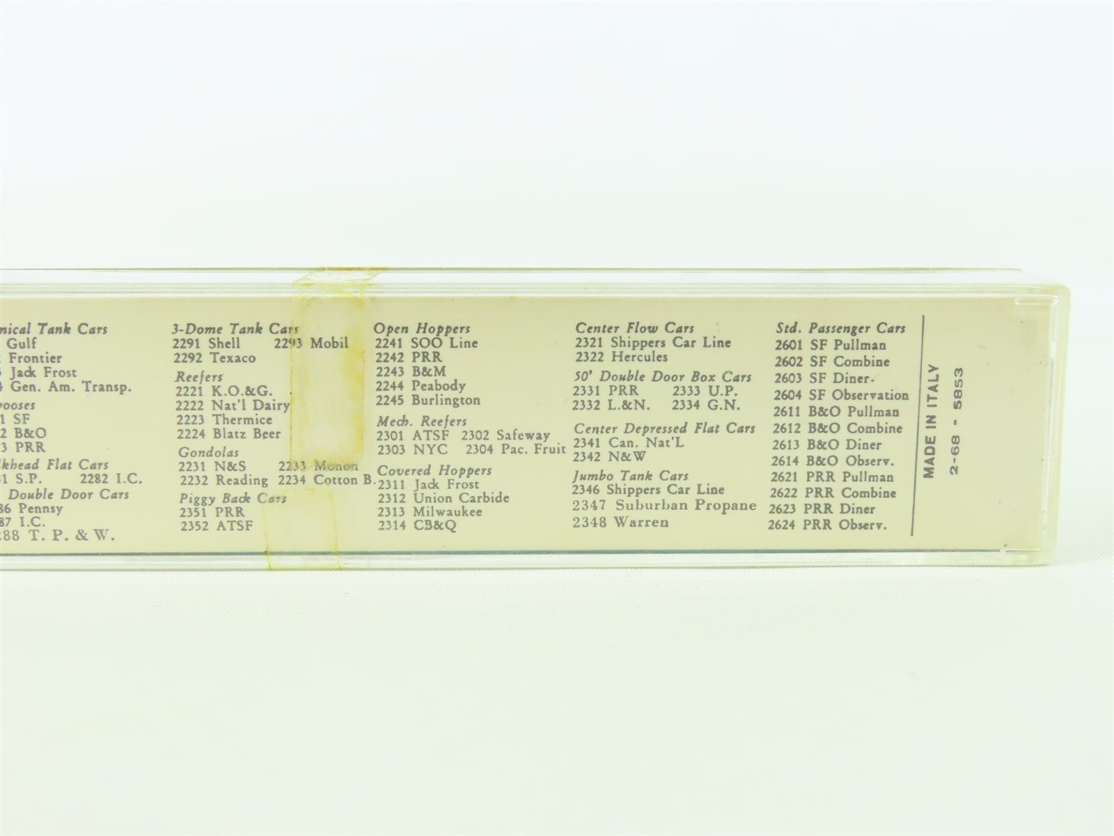 N Scale Atlas 2651 PRR Pennsylvania 