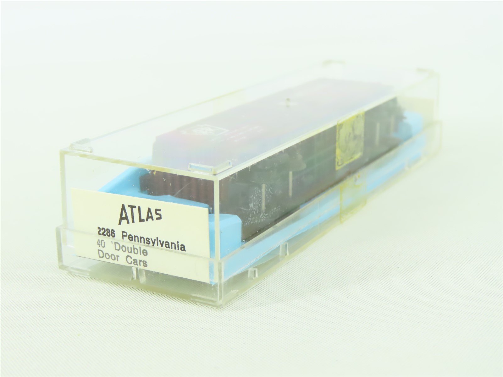 N Scale Atlas #2286 PRR Pennsylvania 40' Double Door Steel Box Car #83247
