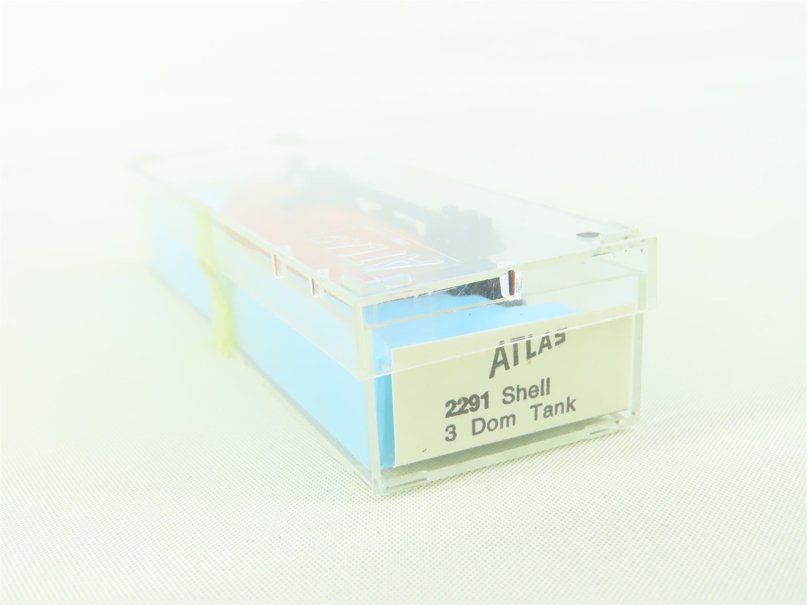 N Scale Atlas #2291 SCCX Shell Oil 40' 3-Dome Tank Car #1245