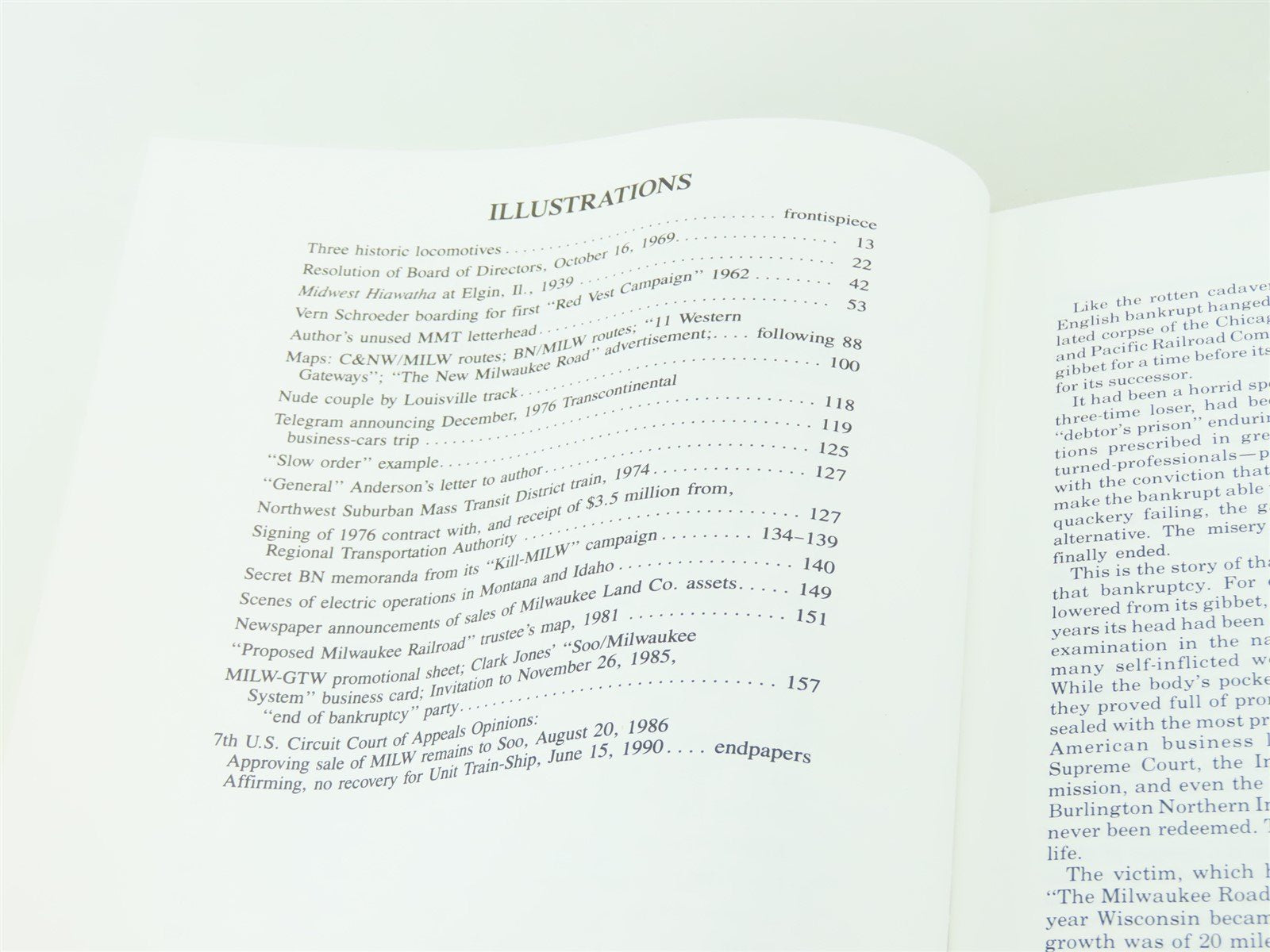 The Nation Pays Again: The Demise of The Milwaukee Road by T. Ploss ©1991 HC Bk