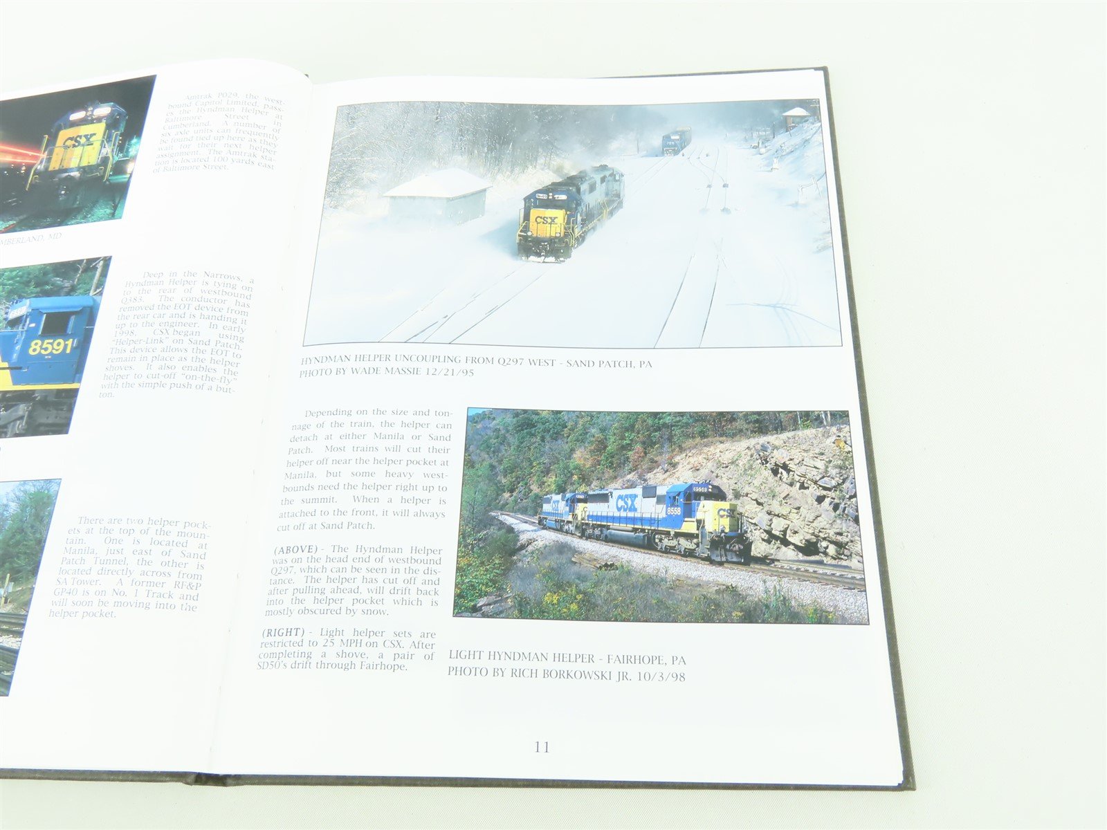 CSX Transportation by Rich Borkowski Jr. ©1998 HC Book