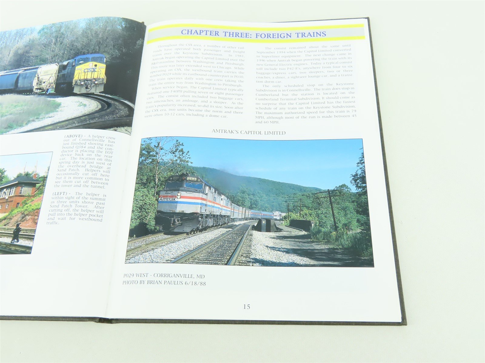 CSX Transportation by Rich Borkowski Jr. ©1998 HC Book
