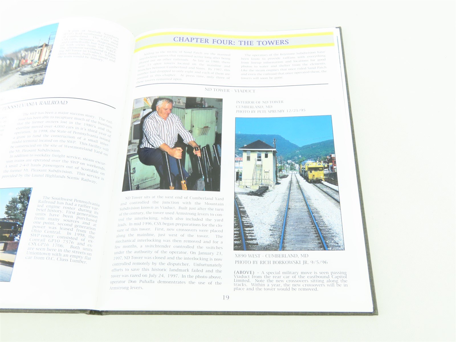 CSX Transportation by Rich Borkowski Jr. ©1998 HC Book