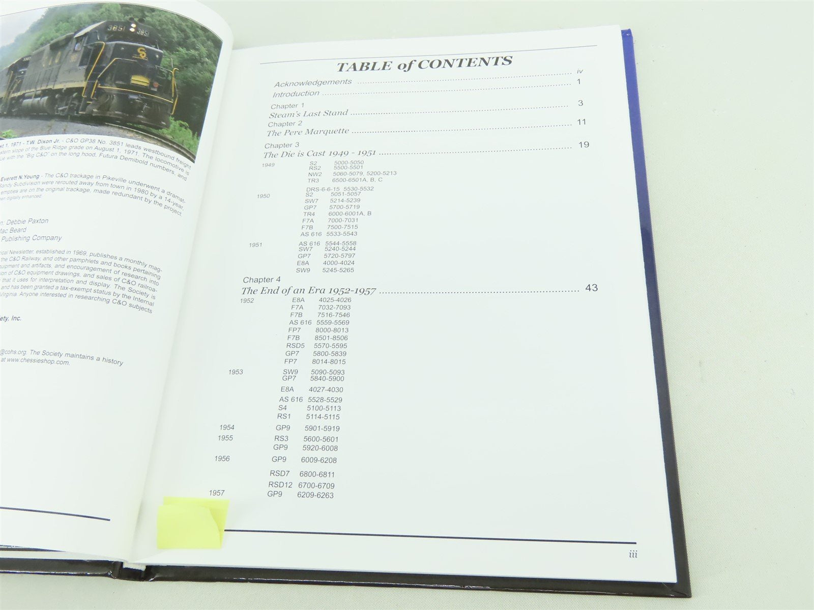 Chesapeake & Ohio Diesel Locomotives 1949-1972 by Jerry Doyle ©2006 HC Book