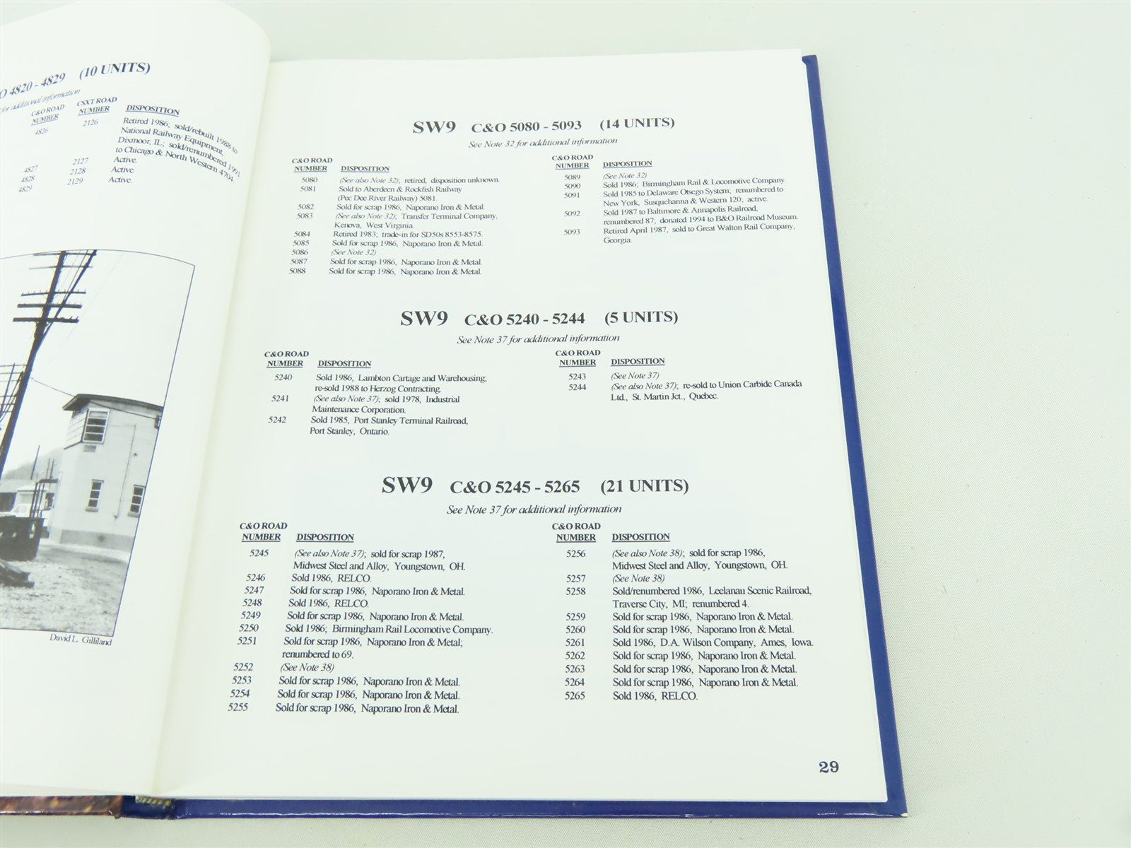 Chesapeake & Ohio Diesel Locomotives by Shaver & Gilliland ©1994 HC Book