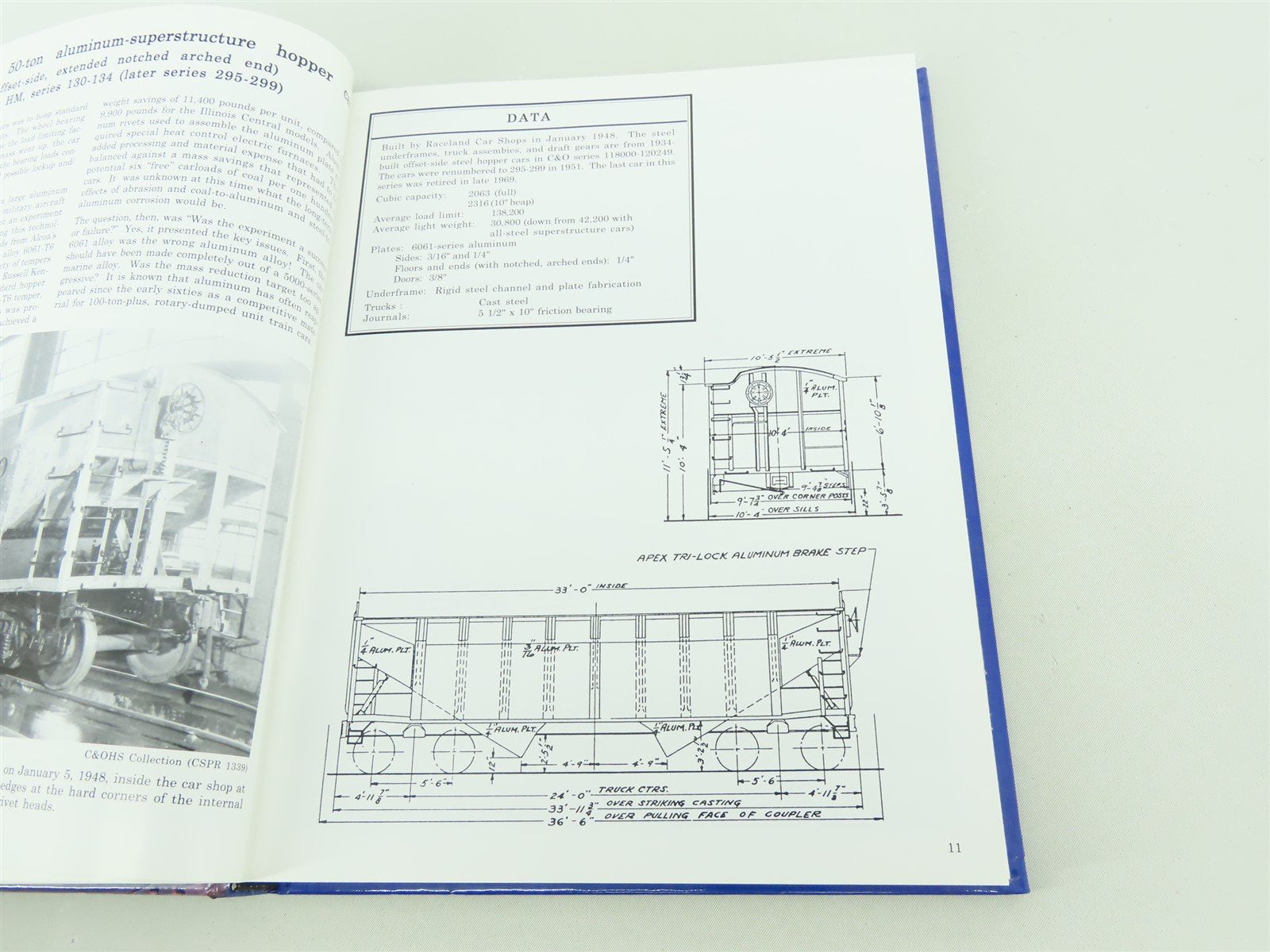 Chesapeake & Ohio Freight Cars 1937-1965 by Al Kresse Jr. ©1996 HC Book