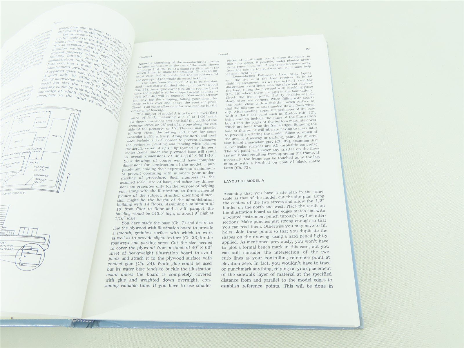 Guide to Professional Architectural & Industrial Scale Model Building ©1982 HC