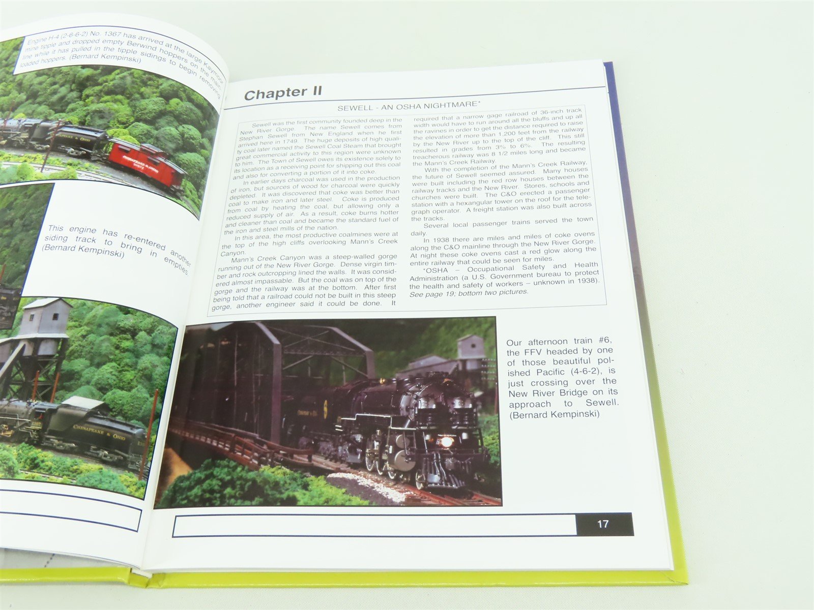 Chesapeake & Ohio: Steam in Color As Modeled by Dan Zugelter ©2005 HC Book