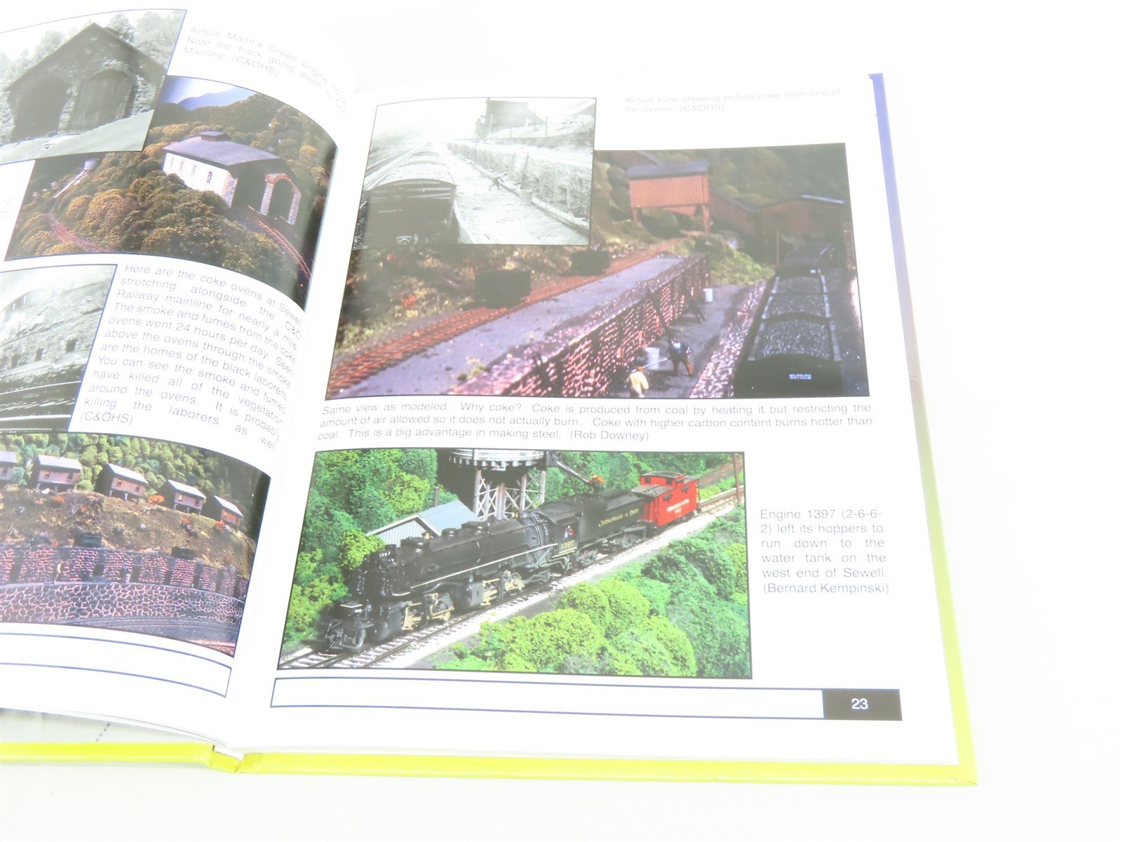 Chesapeake & Ohio: Steam in Color As Modeled by Dan Zugelter ©2005 HC Book