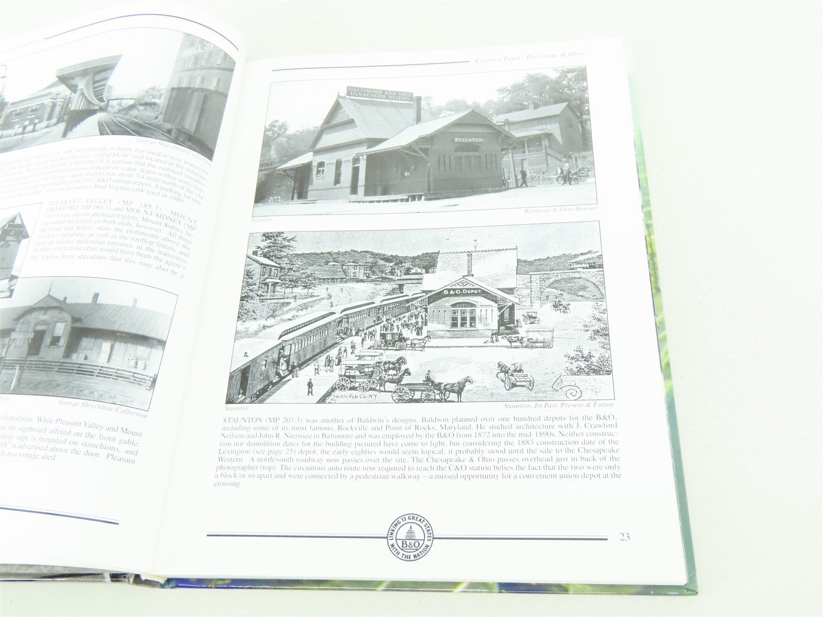 Virginia Railway Depots by Donald R Traser ©1998 HC Book