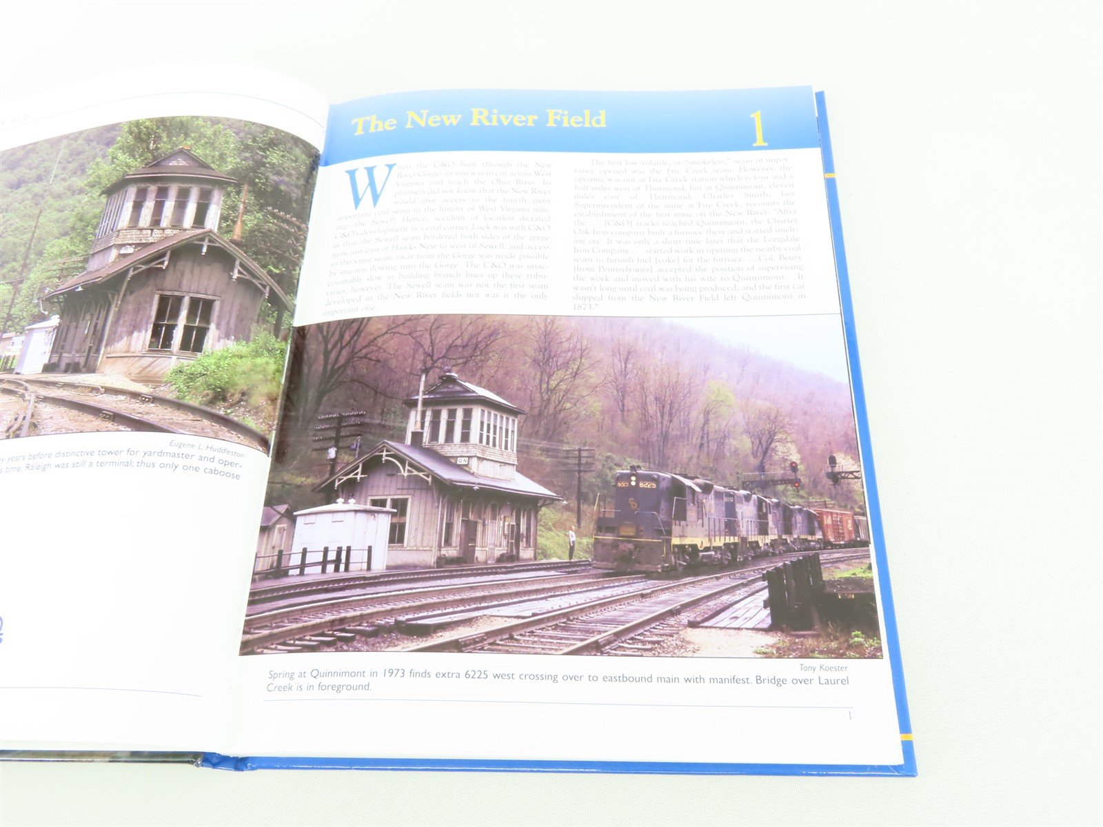 Chesapeake & Ohio, Coal and Color by Huddleston, Joseph & Young ©1997 HC Book