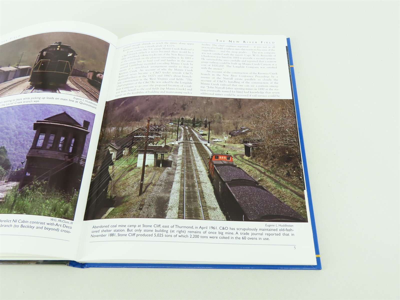 Chesapeake & Ohio, Coal and Color by Huddleston, Joseph & Young ©1997 HC Book