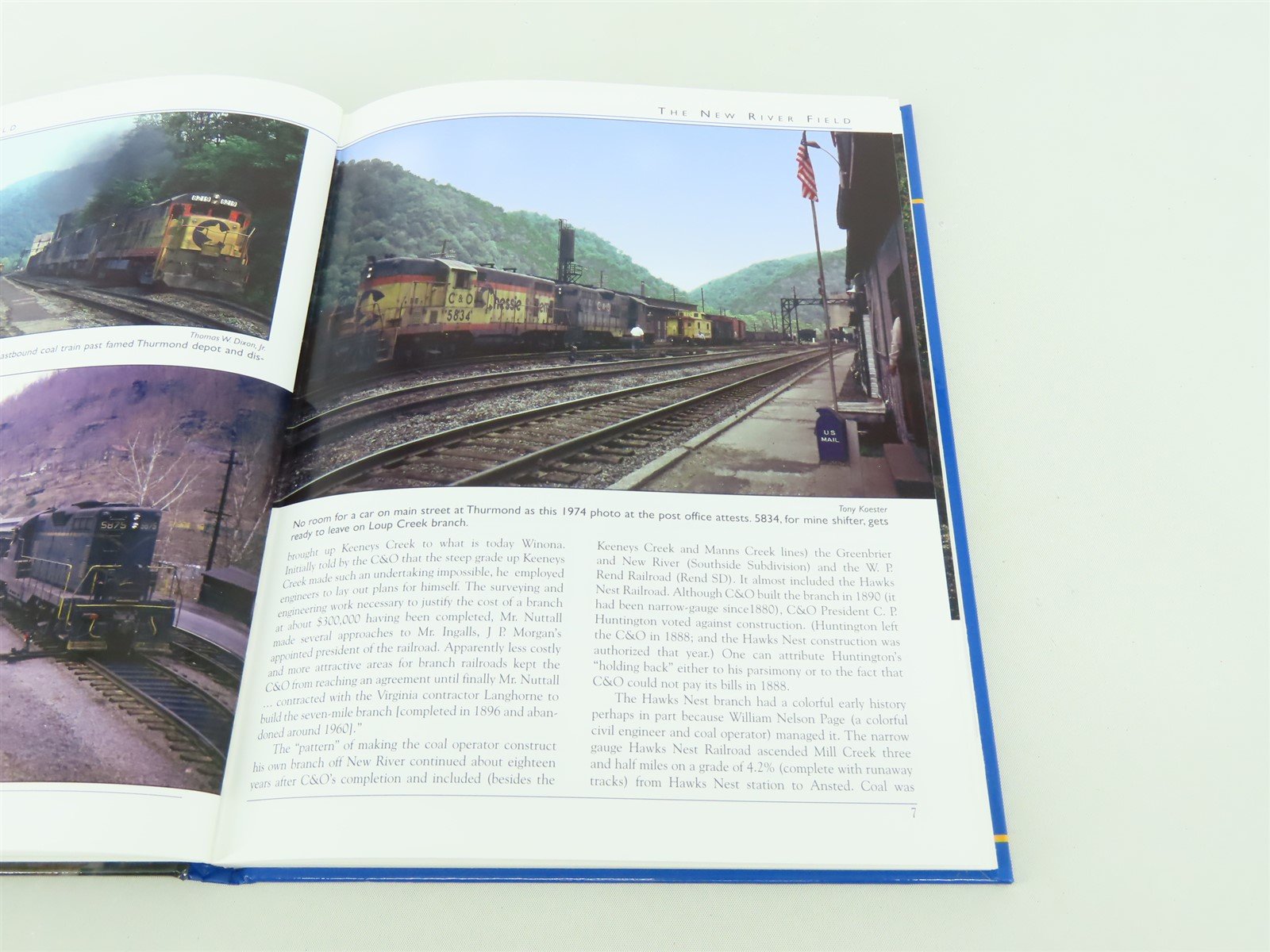 Chesapeake & Ohio, Coal and Color by Huddleston, Joseph & Young ©1997 HC Book