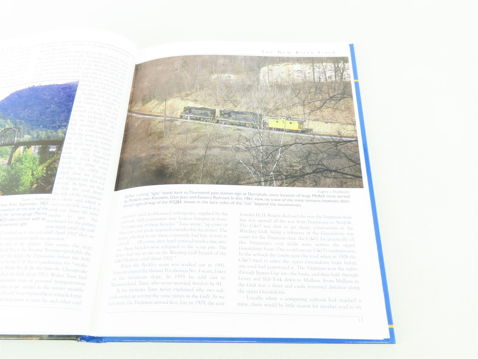 Chesapeake & Ohio, Coal and Color by Huddleston, Joseph & Young ©1997 HC Book