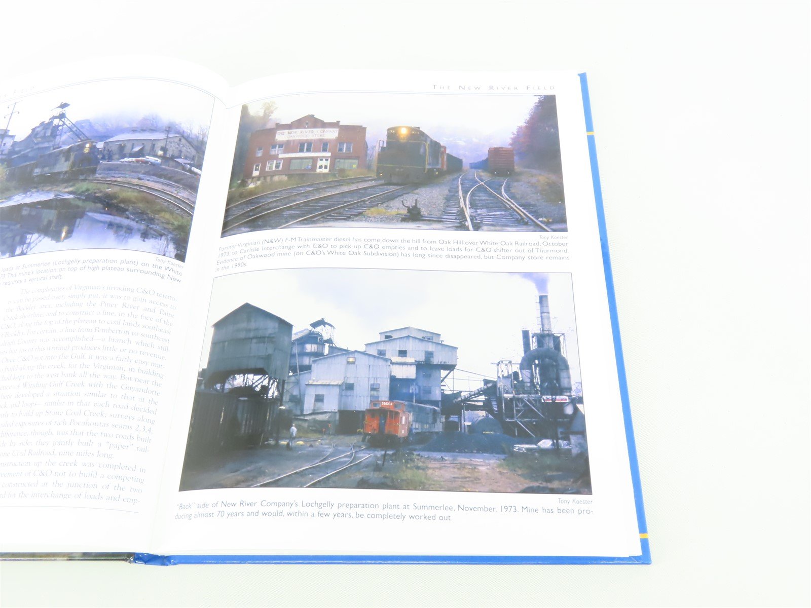 Chesapeake & Ohio, Coal and Color by Huddleston, Joseph & Young ©1997 HC Book