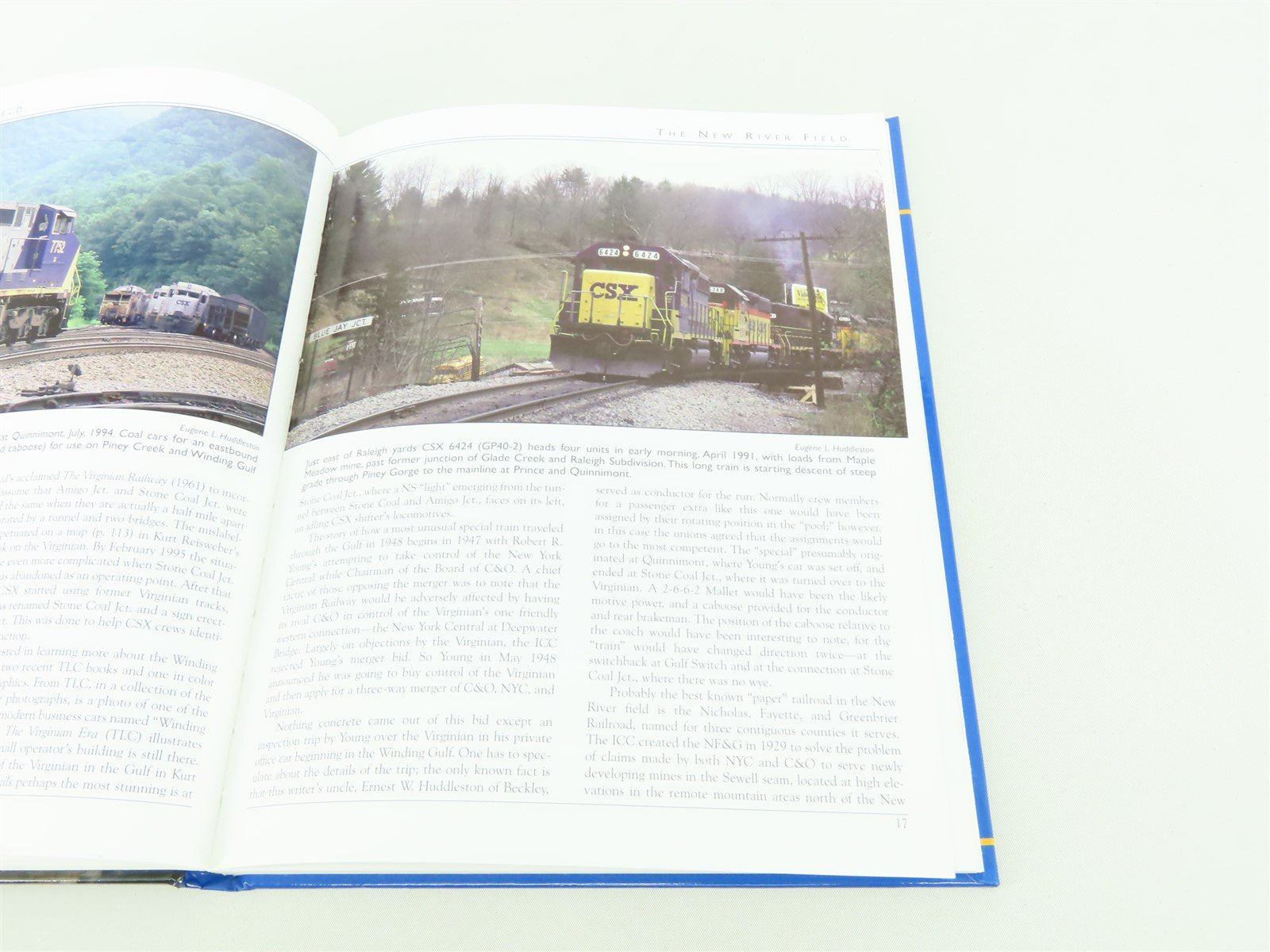 Chesapeake & Ohio, Coal and Color by Huddleston, Joseph & Young ©1997 HC Book