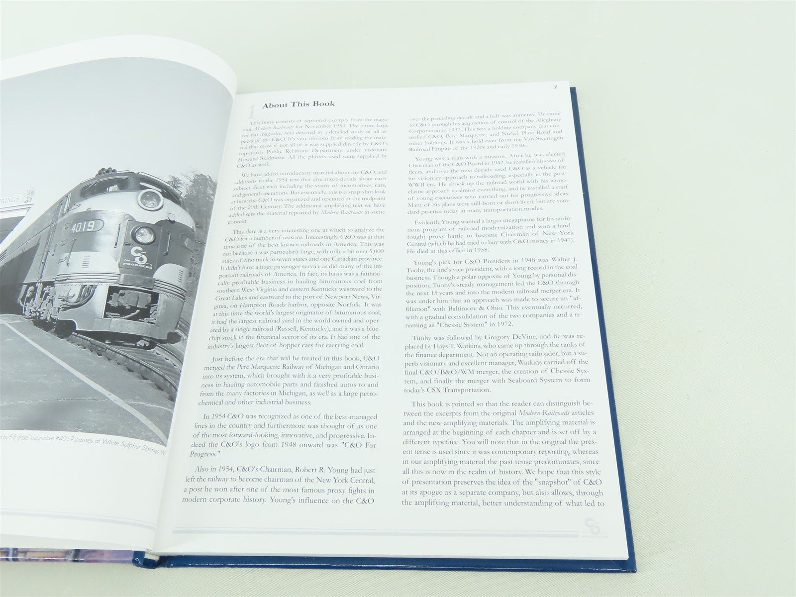 The Chesapeake & Ohio Railway at Mid-Century by Thomas Dixon Jr. ©2009 HC Book