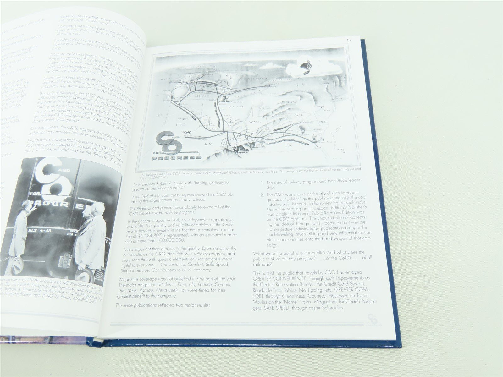 The Chesapeake & Ohio Railway at Mid-Century by Thomas Dixon Jr. ©2009 HC Book