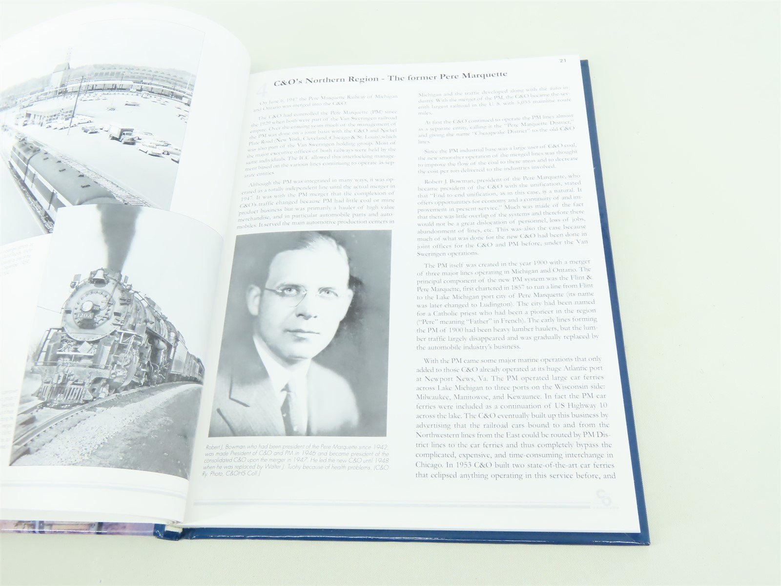 The Chesapeake & Ohio Railway at Mid-Century by Thomas Dixon Jr. ©2009 HC Book