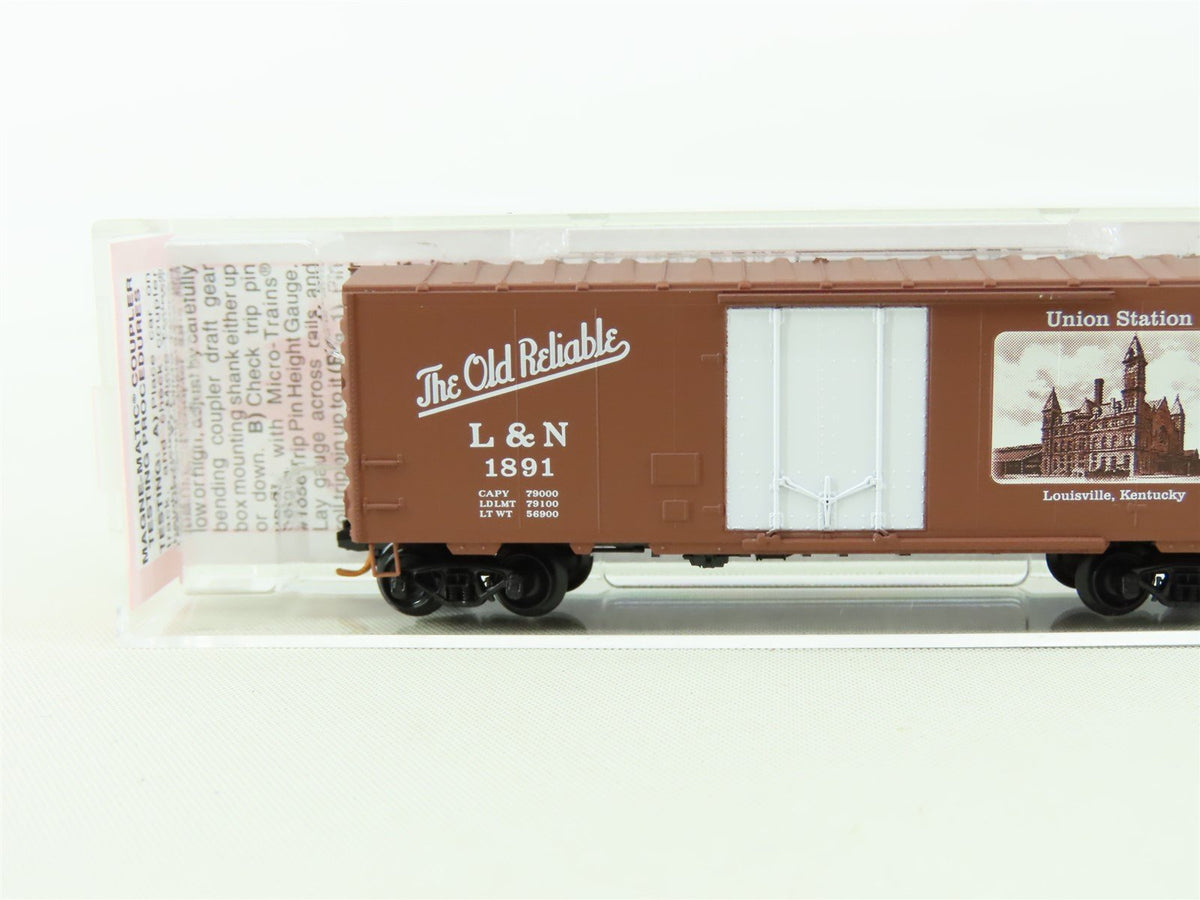 N Scale Micro-Trains MTL NSC Special Run L&amp;N The Old Reliable 40&#39; Box Car #1891