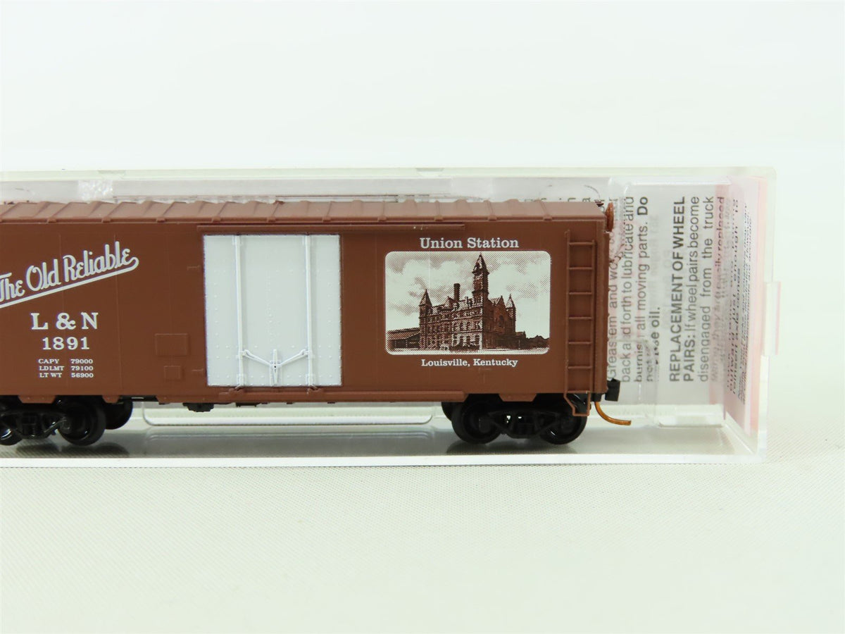 N Scale Micro-Trains MTL NSC Special Run L&amp;N The Old Reliable 40&#39; Box Car #1891