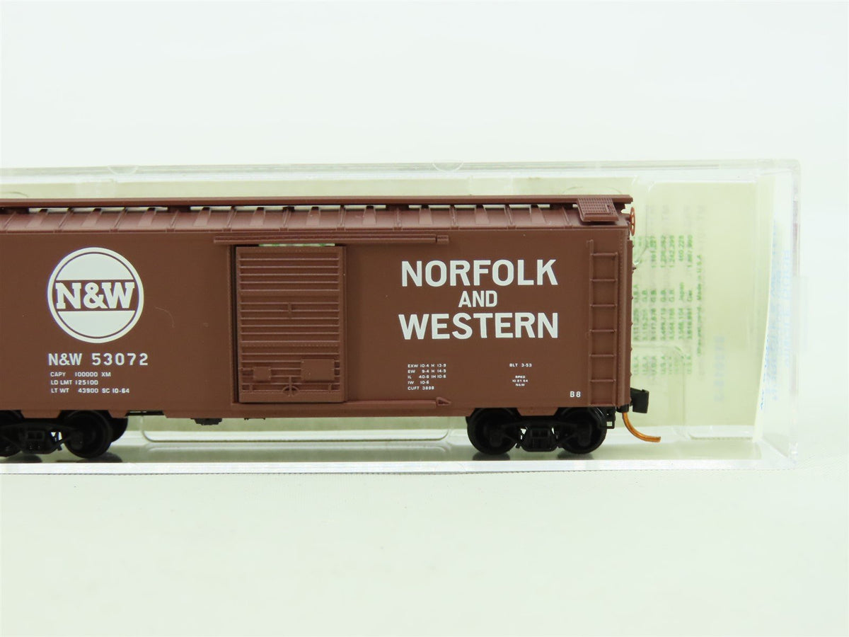 N Micro-Trains MTL 1972 Series #02000039 N&amp;W Norfolk &amp; Western 40&#39; Box Car 53072