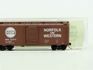 N Micro-Trains MTL 1972 Series #02000039 N&W Norfolk & Western 40' Box Car 53072