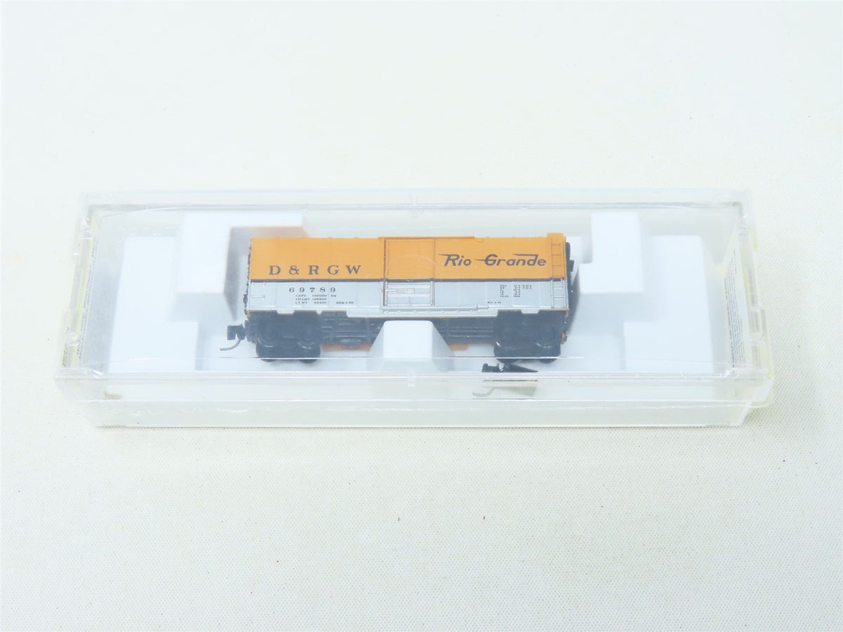 Z Scale Micro-Trains MTL 14148-2 D&amp;RGW Rio Grande 40&#39; Box Car #69789-Sealed