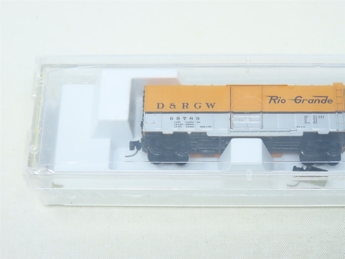 Z Scale Micro-Trains MTL 14148-2 D&amp;RGW Rio Grande 40&#39; Box Car #69789-Sealed