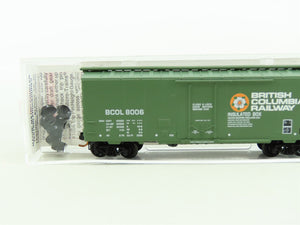 N Scale Micro-Trains MTL #02100230 BCOL British Columbia 40' Box Car #8006