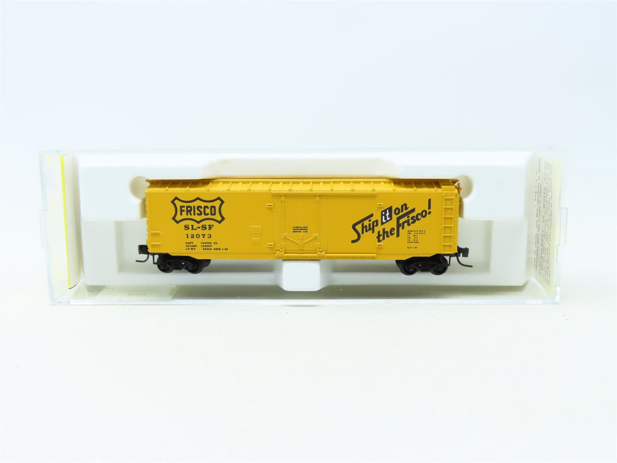 Z Scale Micro-Trains MTL Kadee 13602-2 SL-SF Frisco 50&#39; Boxcar #12073