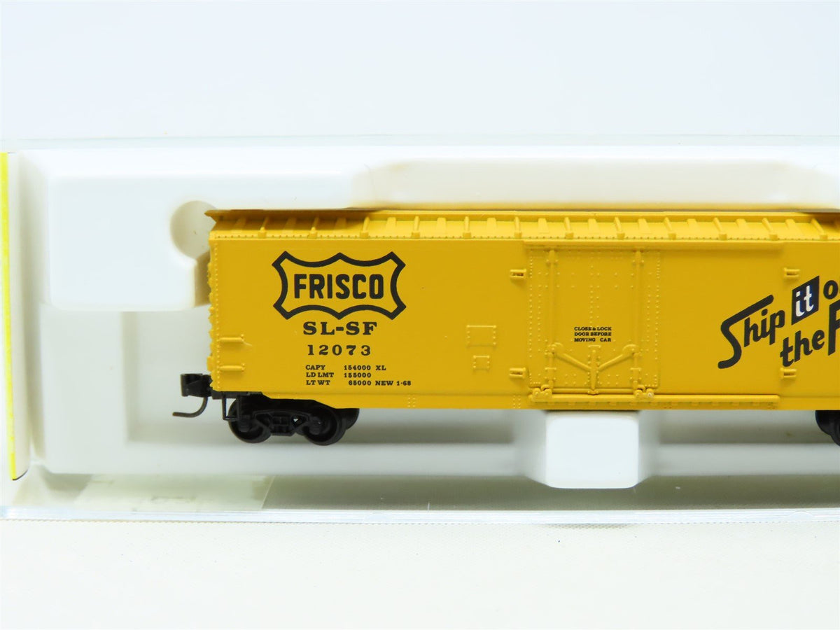 Z Scale Micro-Trains MTL Kadee 13602-2 SL-SF Frisco 50&#39; Boxcar #12073