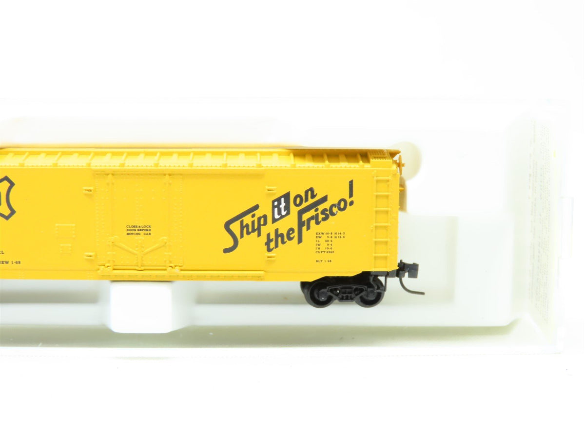 Z Scale Micro-Trains MTL Kadee 13602-2 SL-SF Frisco 50&#39; Boxcar #12073