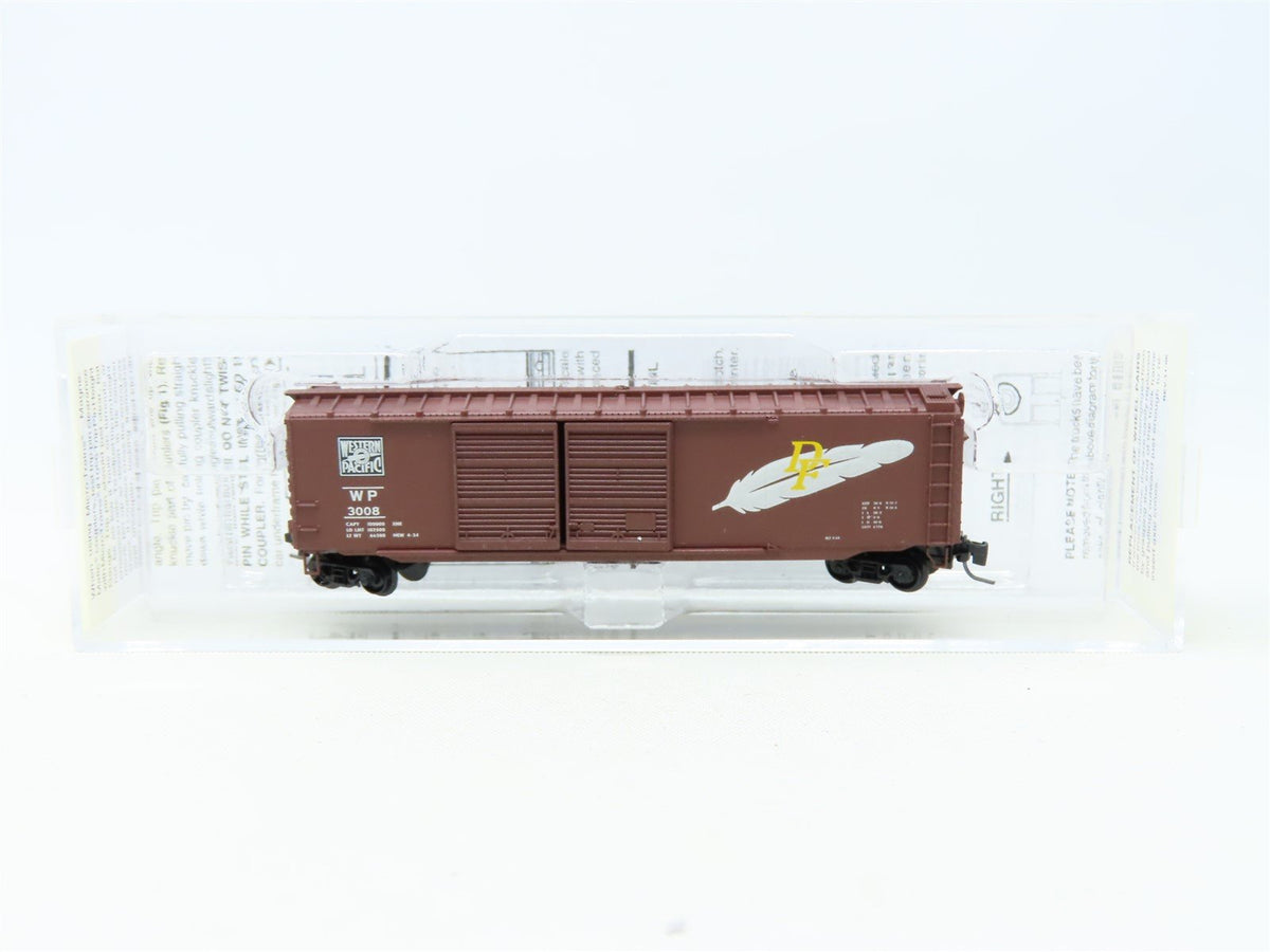 Z Scale Micro-Trains MTL 506 00 232 WP Western Pacific &quot;Feather&quot; Boxcar #3008