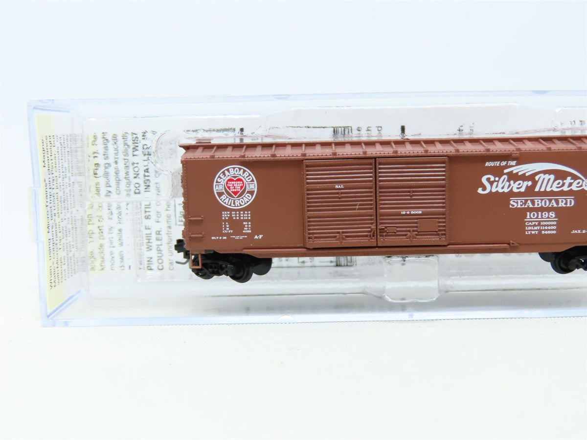 Z Scale Micro-Trains MTL 506 00 100 SAL Seaboard &quot;Silver Meteor&quot; Boxcar #10198