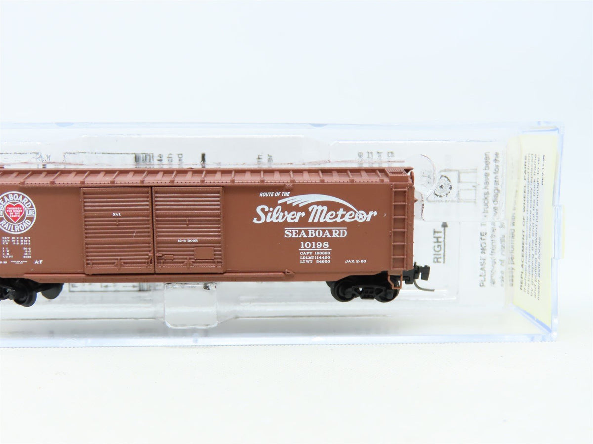 Z Scale Micro-Trains MTL 506 00 100 SAL Seaboard &quot;Silver Meteor&quot; Boxcar #10198