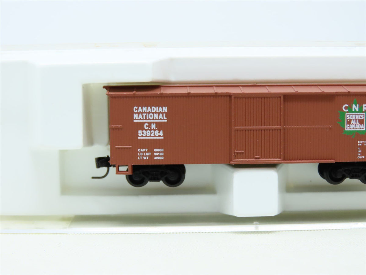Z Scale Micro-Trains MTL Kadee 13903-2 CN Canadian National Box Car #539264