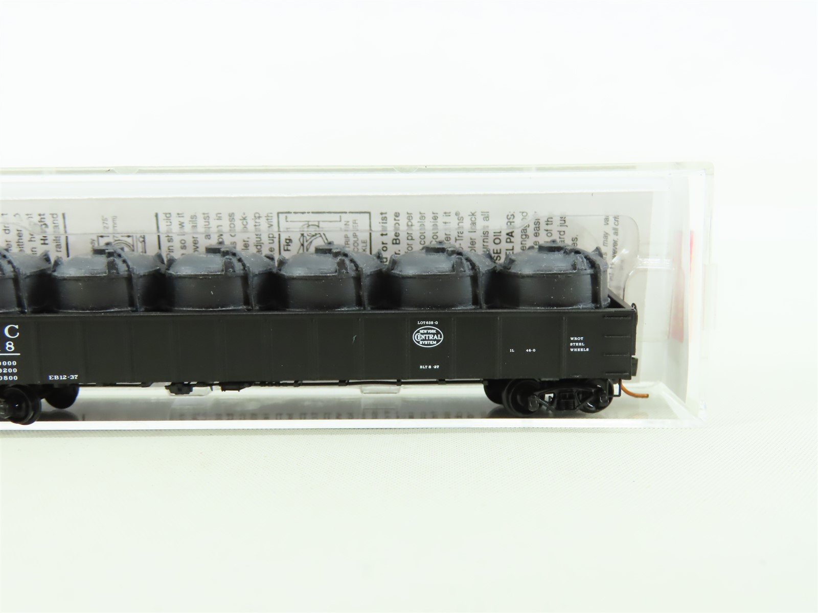 N Micro-Trains MTL #10500721 NYC New York Central 50' Gondola w/ Load #501218