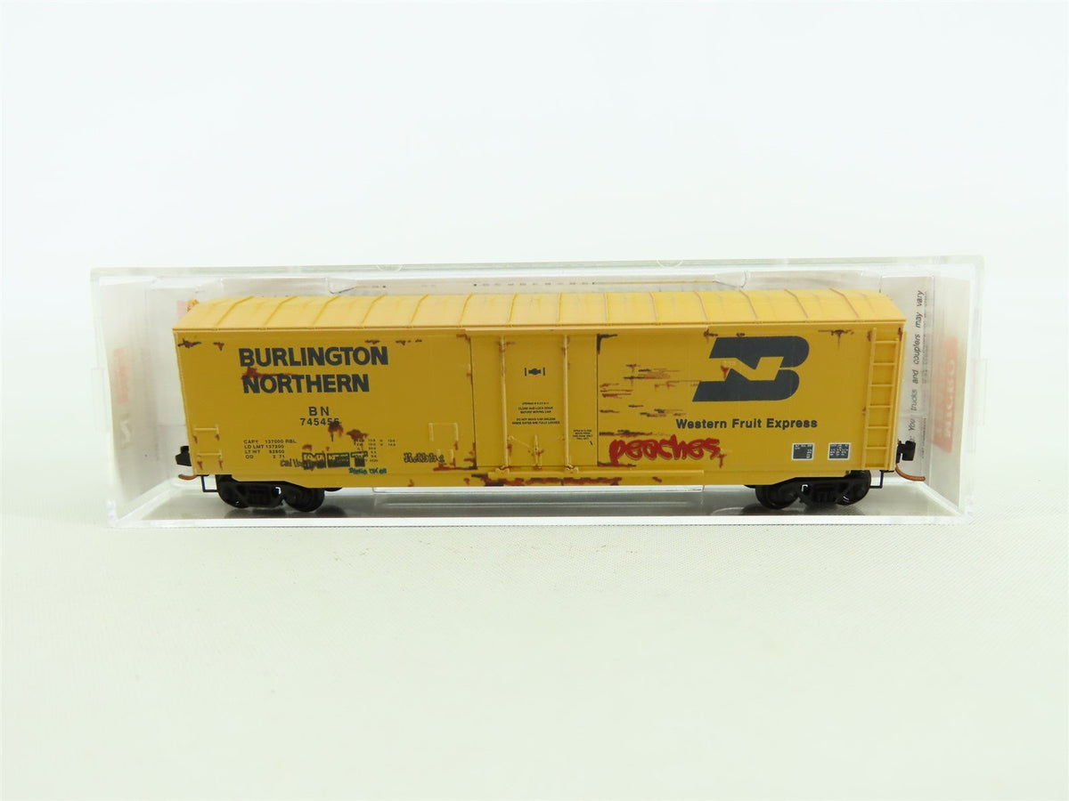 N Micro-Trains MTL #03844162 BN Burlington Northern 50&#39; Box Car - Weathered